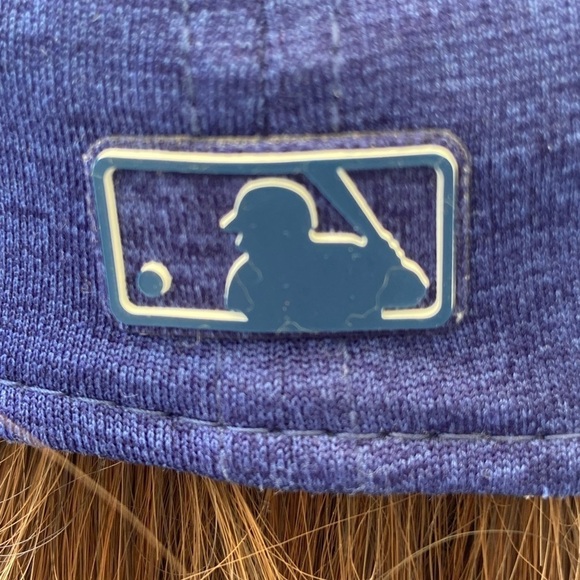L.A. Dodgers Fitted Blue New Era Baseball Cap Hat - Picture 3 of 10